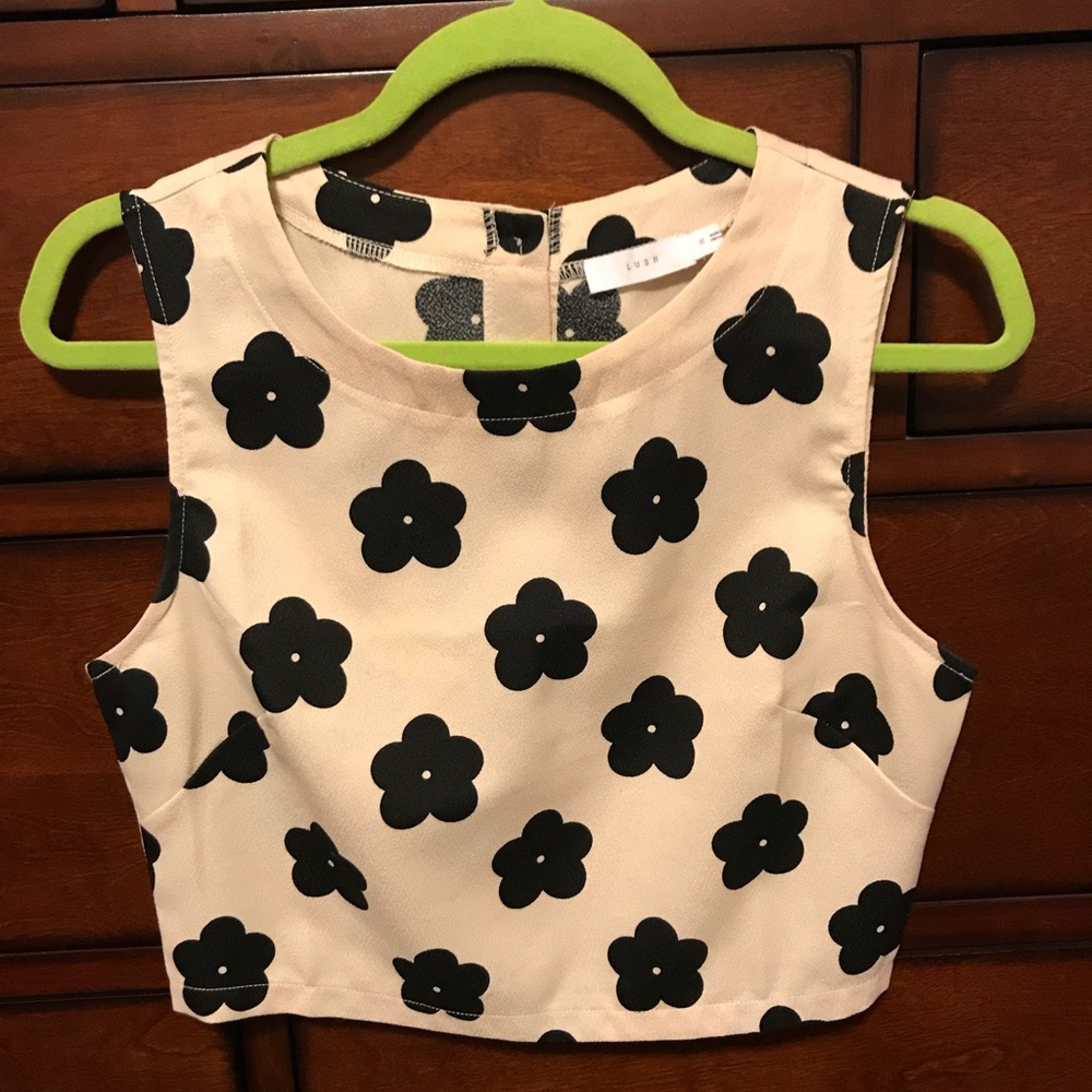 Floral Crop Top